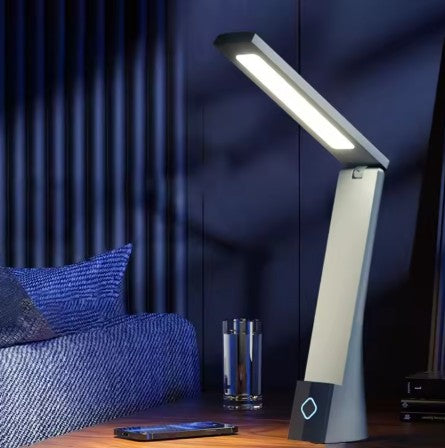 LED Desk Lamp Charging And Plugging Foldable Table Lights
